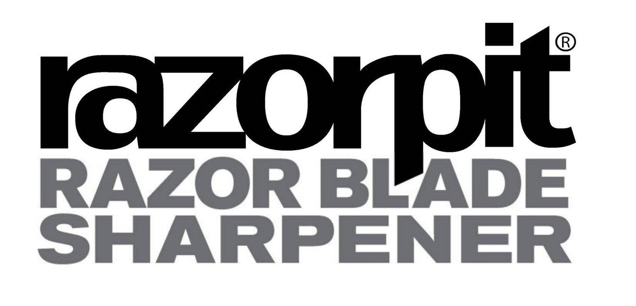 RazorPit Men's Razor Blade Sharpener, Black