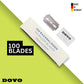 Double-edged DOVO Super Platinum razor blades, MADE IN GERMANY 10 PU: 100 blades