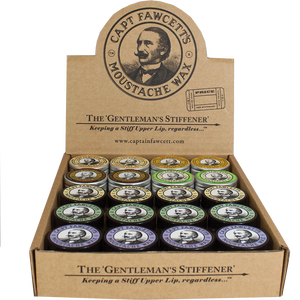 Captain Fawcett's Moustache Wax Bundle Box