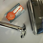 Merkur 570 Progress, Set of Adjustable Safety Razor, Bright Chrome Finish, 10 blades