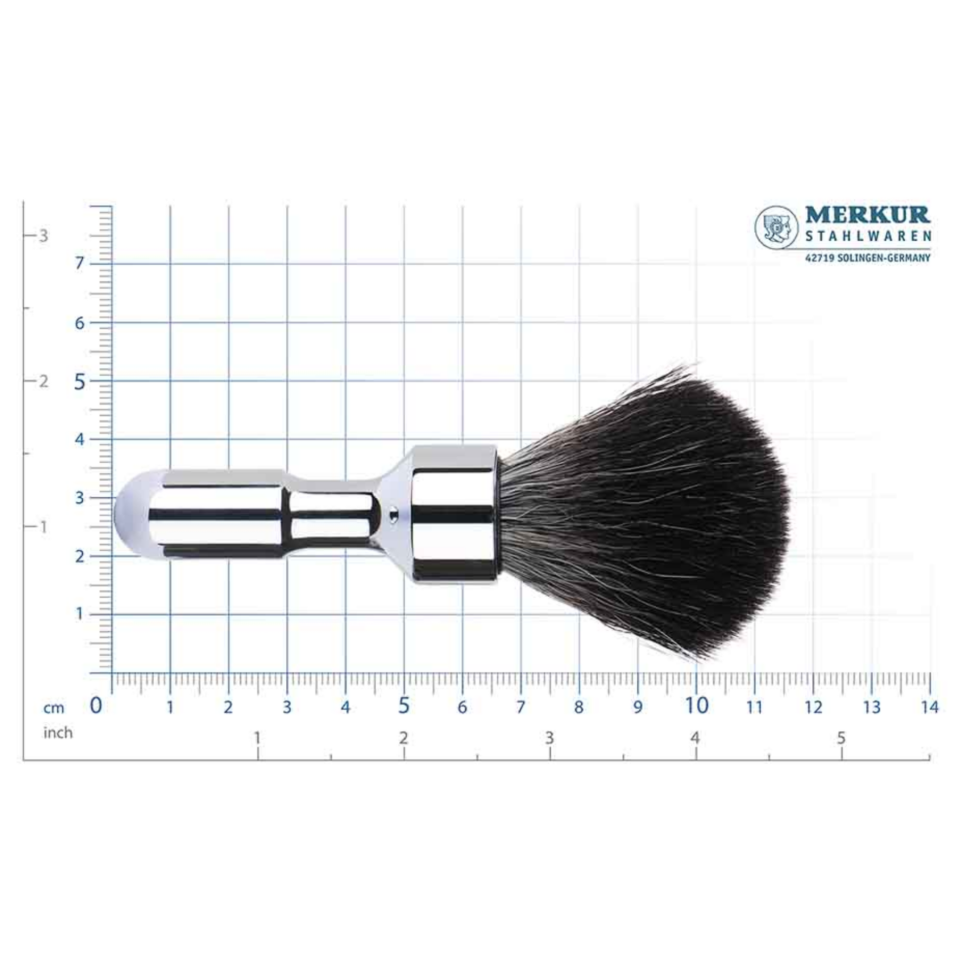 merkur synthetic hair shaving brush 33
