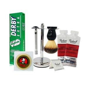 6pc SHAVING KIT WITH MERKUR 25C