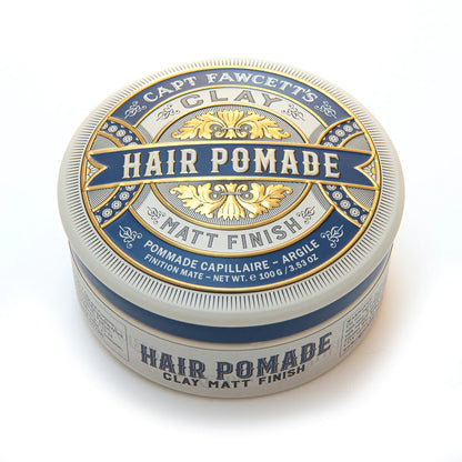 CPF-5598 Captain Fawcett's Matt Clay Pomade Blue 100g