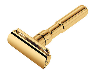 Merkur Futur Gold Adjustable Double Edge Safety Razor Safety Razor With Snap Closure