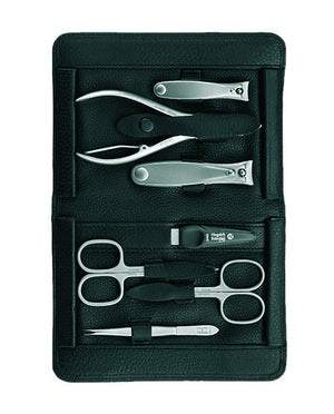 Niegeloh Imantado XL 7pc Manicure Set In High Quality Leather Case