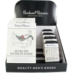 Rockwell Razors Beard Bib and Manicure set Display Bundle, Retail Displays