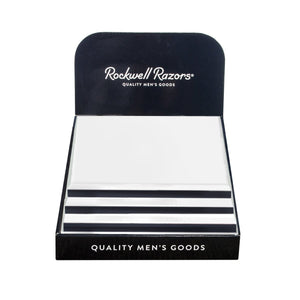 Rockwell Razors Empty Retail Cardboard Display, Retail Displays