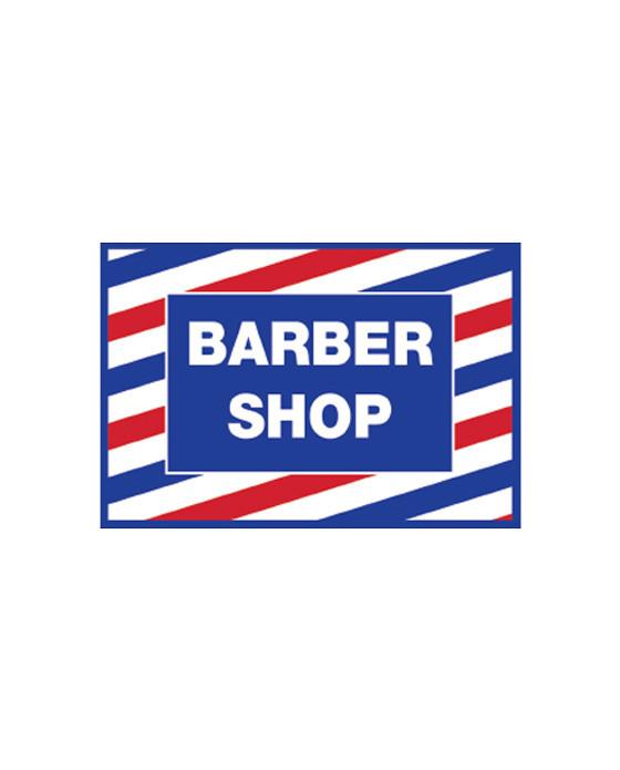 Barber Shop Vintage Print Window Decal (17.5" / 12"), Signage & Accessories