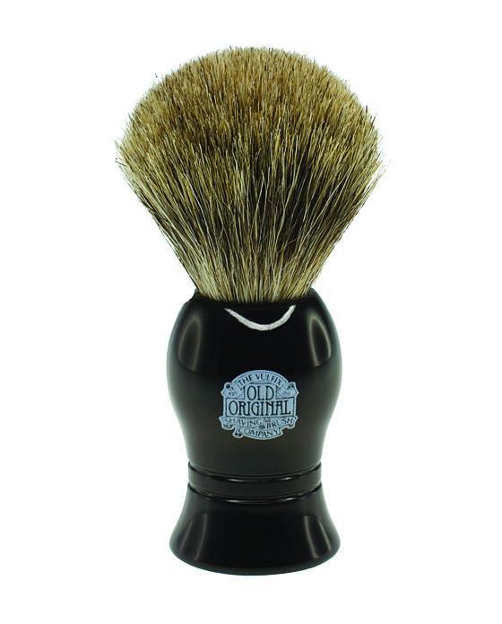 Progress Vulfix Pure Badger Shaving Brush, Black Handle, Shaving Brushes